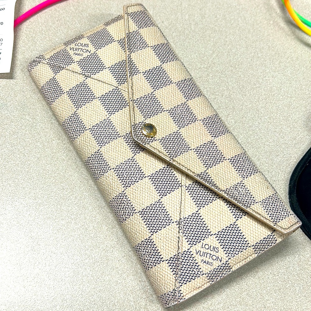 Louis Vuitton Damier Azur Origami Bifold long wallet